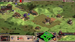 Age of empires 2 de, Armenians vs Aztecs, salty oppo.