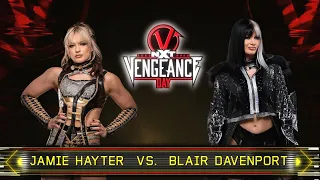 Jamie Hayter v. Blair Davenport - NXT Takeover