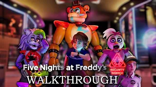 Full Game Walkthrough - Five Nights at Freddy's: Security Breach | 4K 60 FPS on the PS5