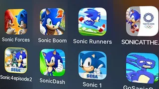 Top 9 Sonic Games for iOS: Sonic Runners to Sonic Dash Boom 2 [Live Gameplay]