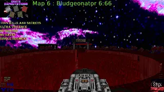 Doom 2 Crate Expectations Map 6 : Bludgeonator 6:66 ( Ultra Violence 100% )