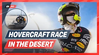 Red Bull Drivers Race Hovercraft In The Desert | F1-Special