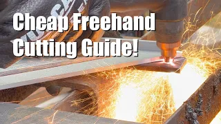 Cheap 💰 Quick & Easy Tip for Straighter Freehand Plasma Cuts!