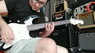 Squier mm stratocaster sound test