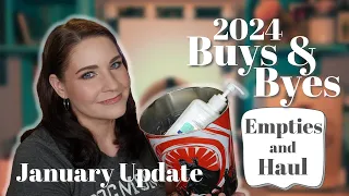 Buys and Byes January 2024 | Makeup & Beauty Budget, Empties, and Haul