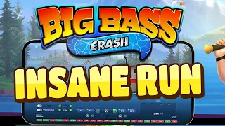 CRAZY BIG BASS CRASH RUN (REAL MONEY)