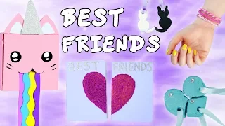 DIY MEILLEURES AMIES - BEST FRIENDS IDEES CADEAUX