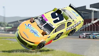 NASCAR Racing Crashes #91 | BeamNG Drive