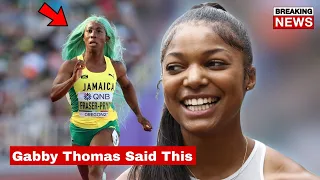 Gabby Thomas BREAK SILENCE & Said This About Shellyann Fraser & America Girls...