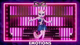 Miss Poes - 'Emotions’ | Aflevering 7 | The Masked Singer | VTM