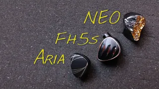 🟥Moondrop ARIA  FiiO FH5s  SeeAudio NEO _(Z Reviews)_ 🔥🍋💎