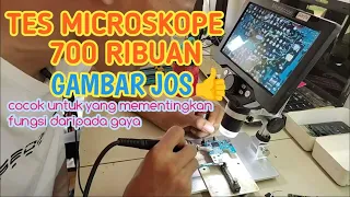 TES HASIL GAMBAR MICROSKOPE DIGITAL UNTUK KEBUTUHAN SERVIS