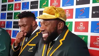 Tendai "Beast" Mtawarira talks about his funny call from President Cyril Ramaphosa