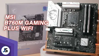 Budget DDR5 board! MSI B760M Gaming Plus WiFi Overview