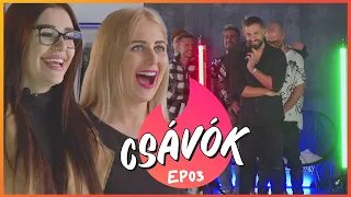 CSÁVÓK S03E03 - Live tinder - ki lesz jobbra húzva?