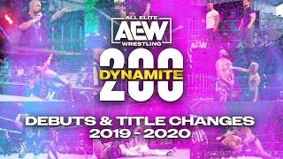 AEW Dynamite moments from 2019-2020 including the Debuts of Mr. Brodie Lee, FTR, Miro, Sting & More!