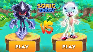 Tag with Hyper Sonic vs Mephiles the Dark in Sonic Dash - Run Gameplay