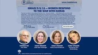 Israel’s 9/11 — Women Respond to the War With Hamas