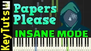 Learn to Play the Main Theme from Papers Please - Insane Mode