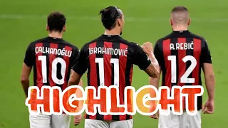 Brace From Zlatan and Rebic vs Crotone Serie A - Zlatan 500th Career Club Goals