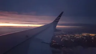 Relaxing Plane Sound with Lightning Storm while Flying 720p30