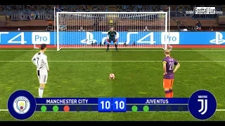PES 2019 | Final UEFA Champions League | MANCHESTER CITY vs JUVENTUS | Penalty Shootout