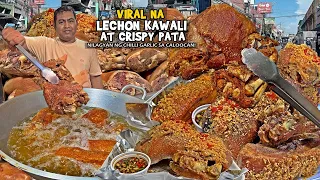 Viral na "CRISPY PATA at Kanto LECHON KAWALI" sa Looban, "Nilagyan ng Chilli Garlic HOT FLAVOR!"