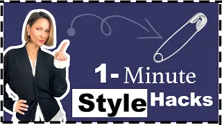 Easy 1-Minute Style Hacks that will Instantly Elevate Your Outfit (without spending money!)