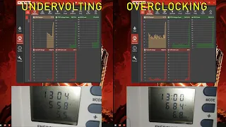 PC Power Consumption: RTX 3070+9900K: (Undervolt vs Overclock)