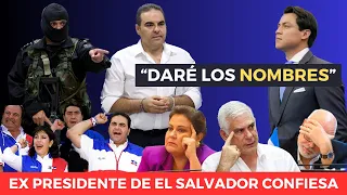 Ex Presidente de El Salvador PRESO por CORRUPTO confiesa todos los nombres. ¡TODOS!