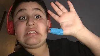 I fractured my finger *not clickbait*