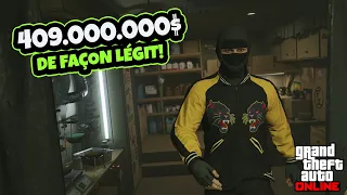 Je farm jusque 409.000.000$ de façon légit sur GTA Online! ❗discord ❗twitch❗boutique