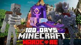 I Survived 100 DAYS in Cisco's Medieval Minecraft Hardcore (FULL MOVIE)