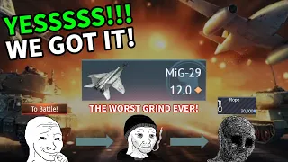 I'VE BEEN WAITING FOR THIS FOR A FEW MONTHS!!! | Mig-29 GRIND is OVER!🎉(New Mig in next update?💀)