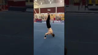 That was way harder than it looked 😳 #gymnast #olympics #calisthenics #fail #sports #fails #fitness