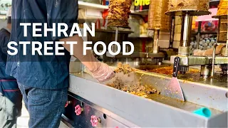 IRAN,TEHRAN,STREET FOOD | Walk in 30th Tir & Bab Homayoon Streets | Nowruz 2022.