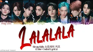 {ROCK VER.} Stray Kids 락 (樂) LALALALA Lyrics | (Color Coded Eng Rom Han)