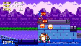Sonic 3 A.I.R: Boss Attack Zone ✪ Walkthrough (1080p/60fps)