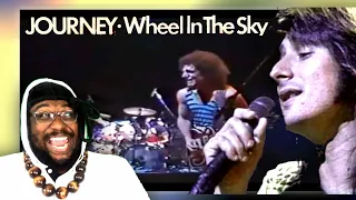 First Time Watching Journey - Wheel In the Sky (Live 1981: Escape Tour) REACTION