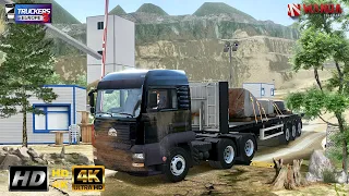 OFF ROAD at mining tunnel 🔴 truckers of europe 3 ultra HD gameplay 🔴 truck simulator 🚛