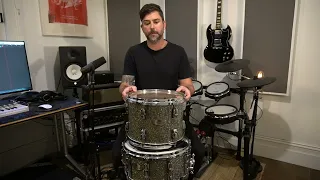 How to tune drums fast with used heads - tuning toms for metal, punk, hardcore, rock