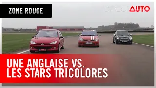 Zone rouge : Peugeot 206 RC vs Mini Cooper S vs Clio RS