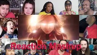 Captain Marvel   Official Trailer   REACTION MASHUP