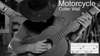 Motorcycle - Accurate Guitar Tutorial w/ TAB - Colter Wall