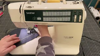 Brother super ace SE Modell 947 Bedienungsanleitung #nähmaschine #sewingmachine