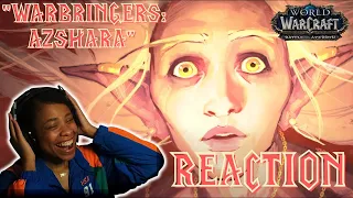 MAGNIFICENT!! "WARBRINGERS: AZSHARA" REACTION | World of Warcraft BFA