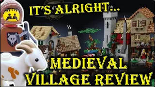 Lego Medieval Town Square! - Review and Analysis