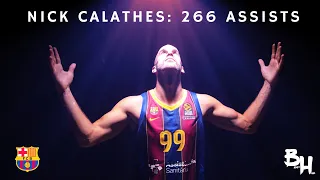Nick Calathes — Barcelona: All Assists (266) in Euroleague 2020-21