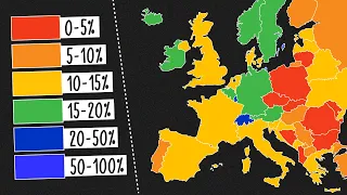 European Countries With The MOST & LEAST IMMIGRANTS