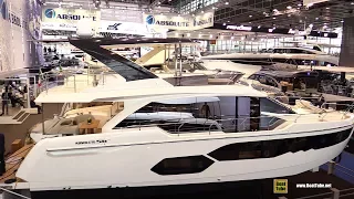 2018 Absolute 58 Fly Yacht - Walkaround - 2018 Boot Dusseldorf Boat Show